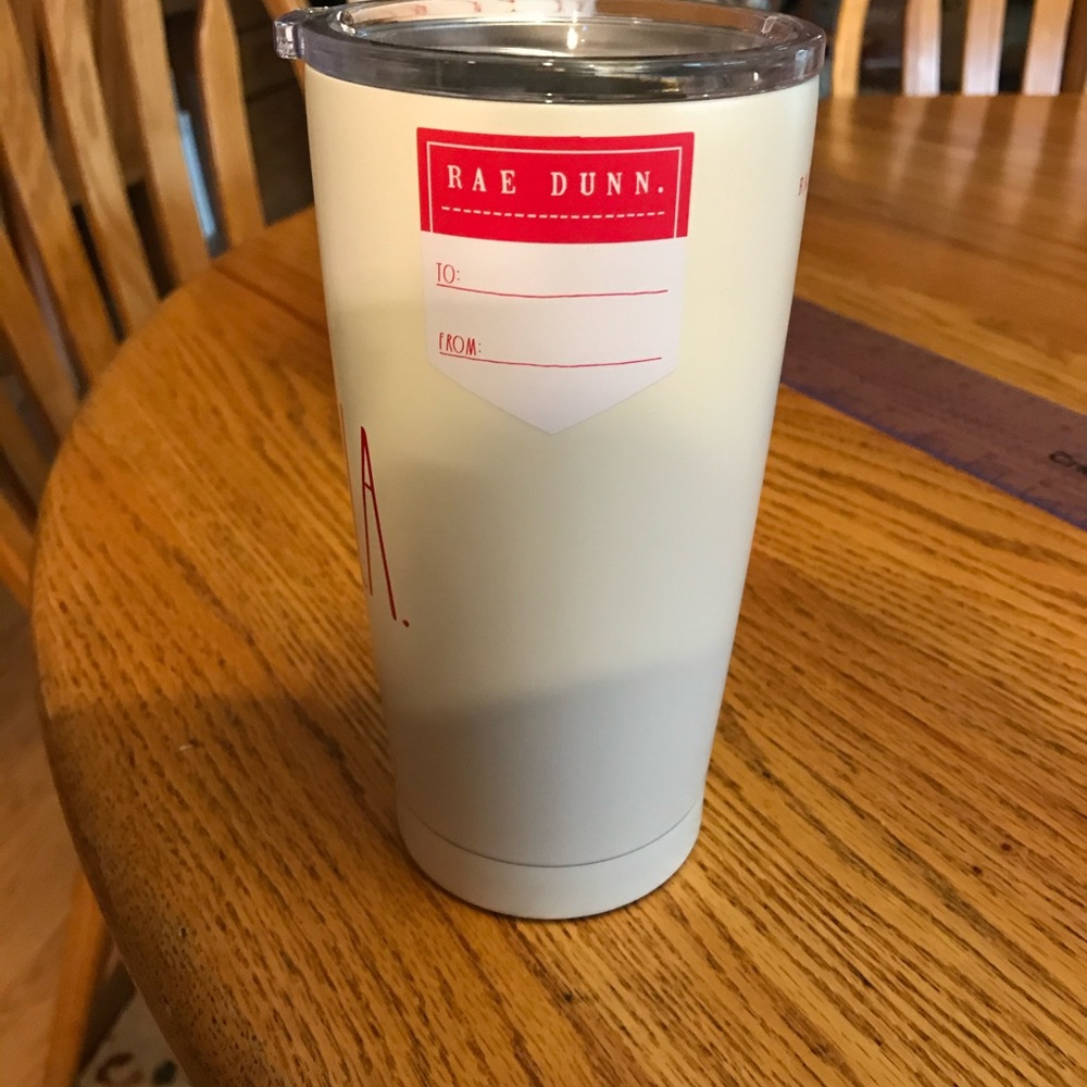 Rae Dunn travel mug Christmas